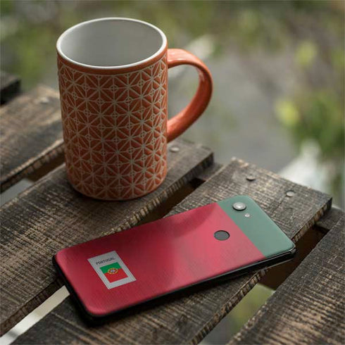 Portugal Soccer Flag Google Pixel 3a Skin